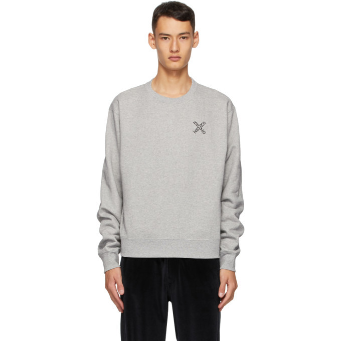 Kenzo Grey Sport Crewneck Kenzo