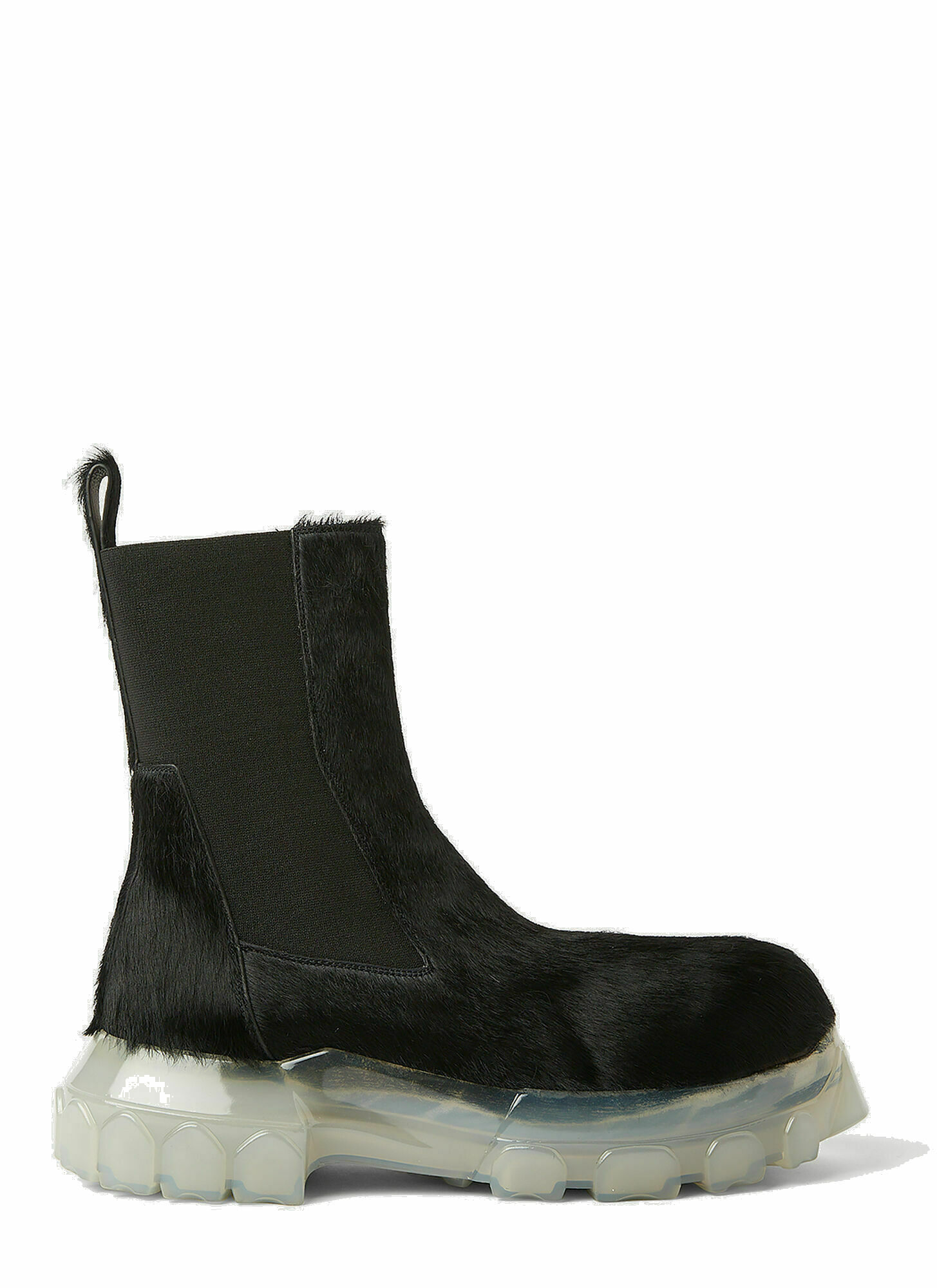 Photo: Hairy Chelsea Boots in Black