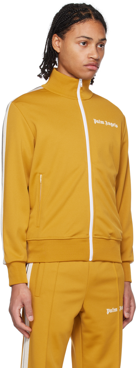 Palm Angels Yellow Classic Track Jacket Palm Angels