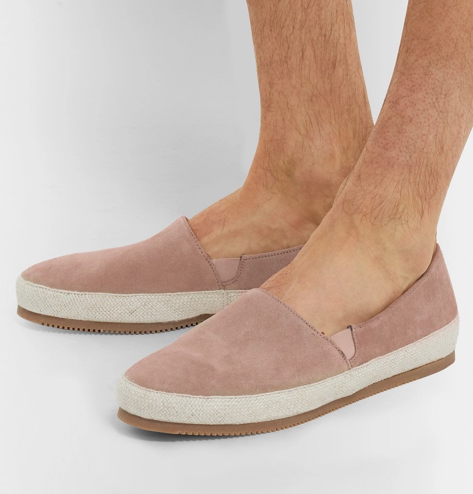 mulo suede espadrilles