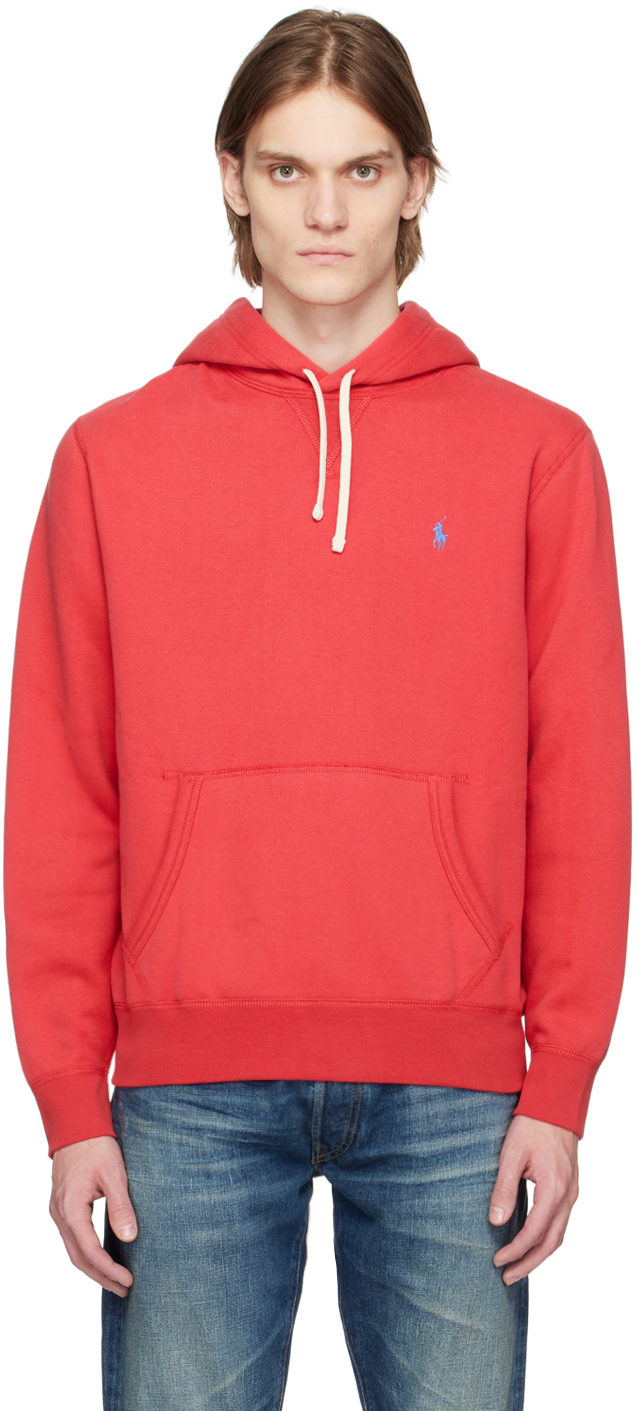 Polo Ralph Lauren Red 'The RL' Hoodie Polo Ralph Lauren