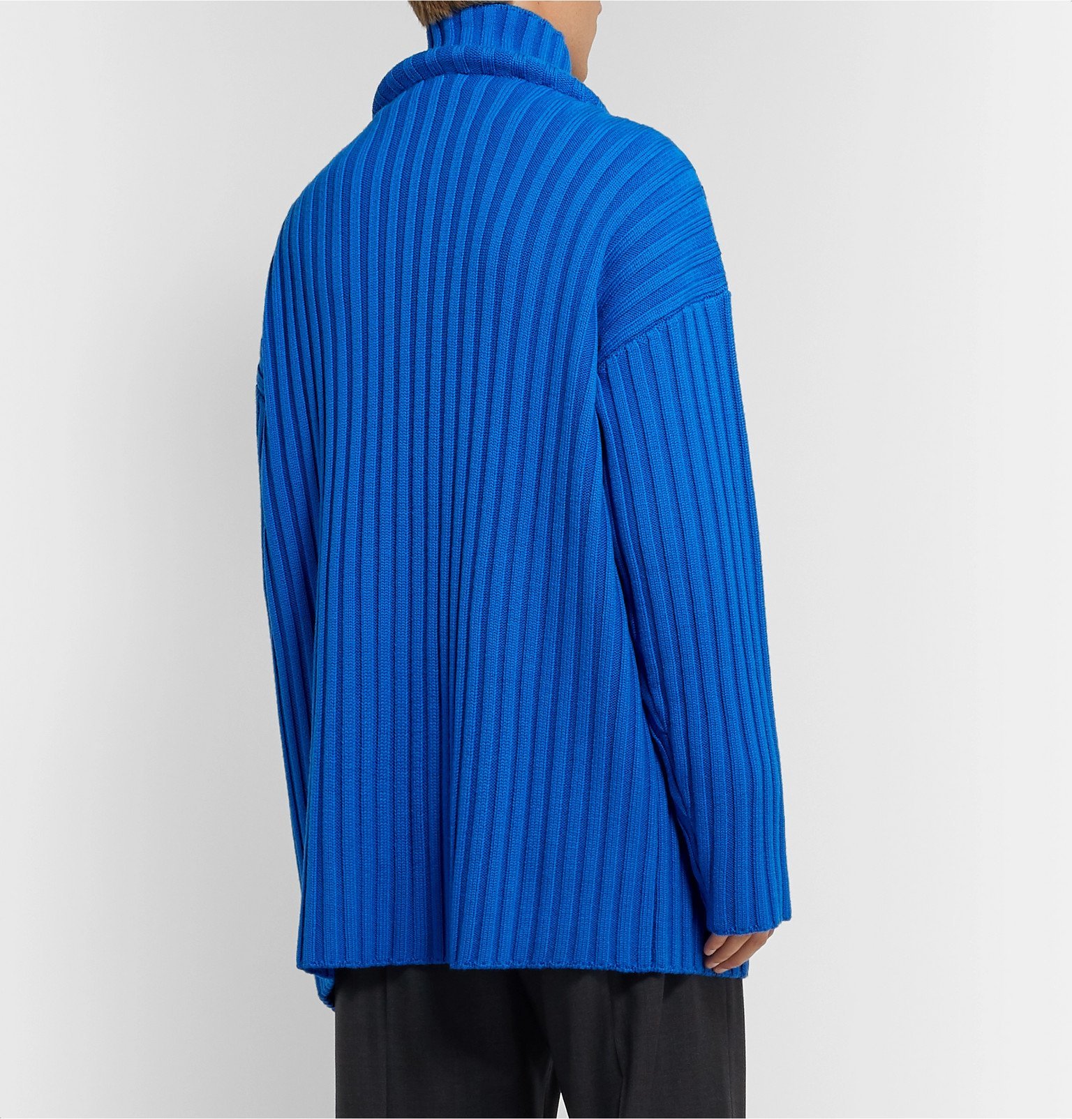 balenciaga ribbed sweater