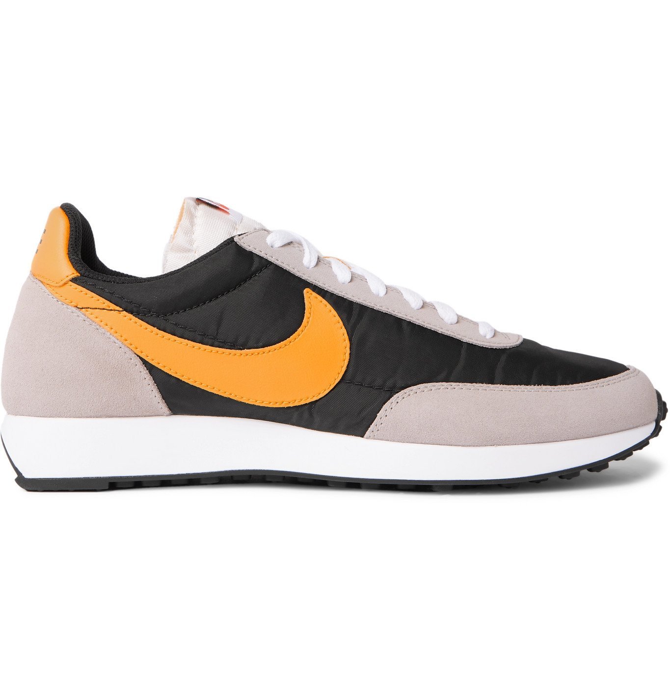 NIKE - Air Tailwind 79 Shell, Suede and Leather Sneakers - Black Nike