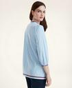 Brooks Brothers Women's Cotton Embroidered Tunic | Blue