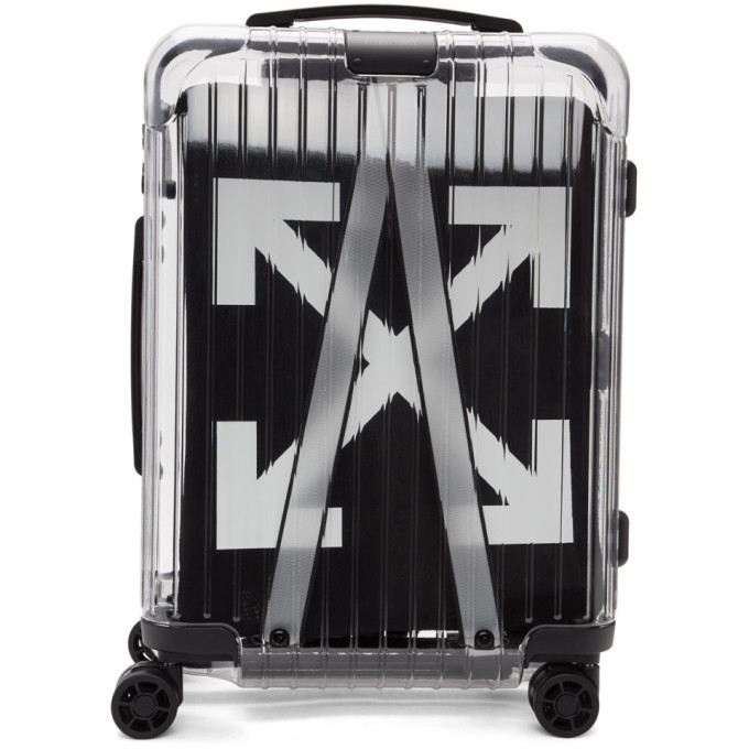 off white cabin luggage