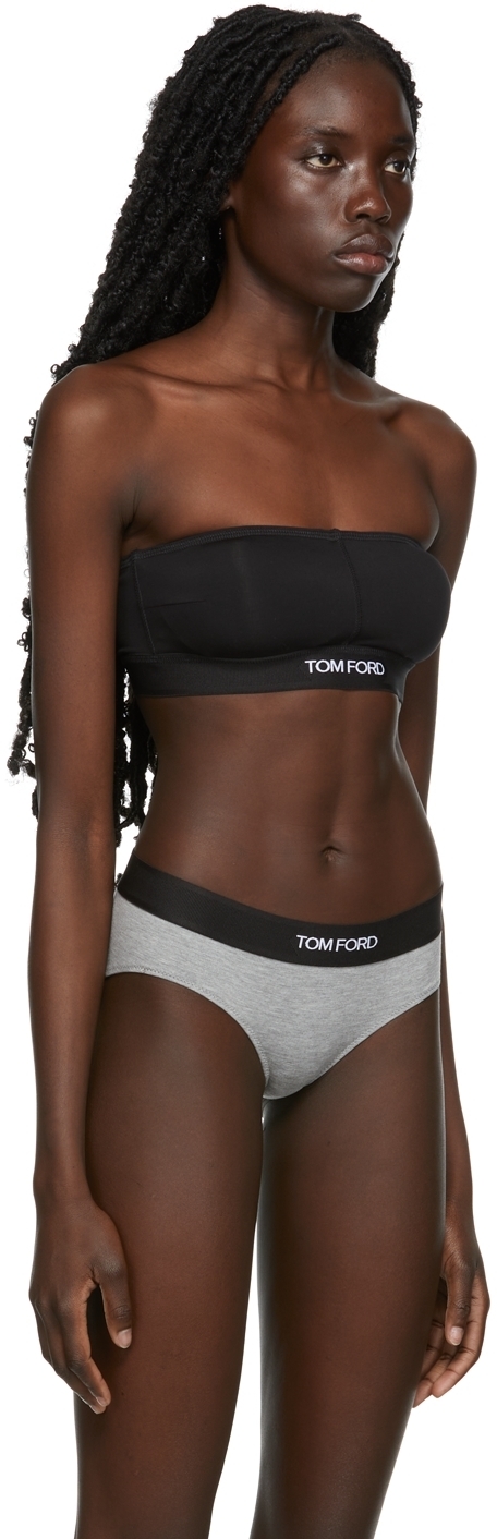 TOM FORD Black Logo Bandeau TOM FORD