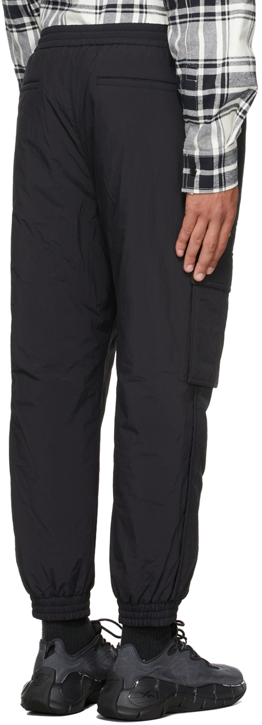 Juun.J Black Insulated Jogger Cargo 