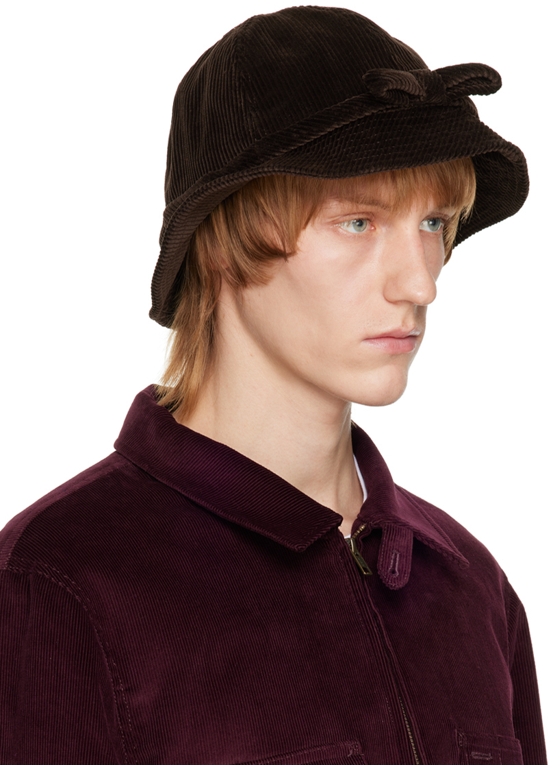 Noah Brown Bell Bucket Hat Noah NYC