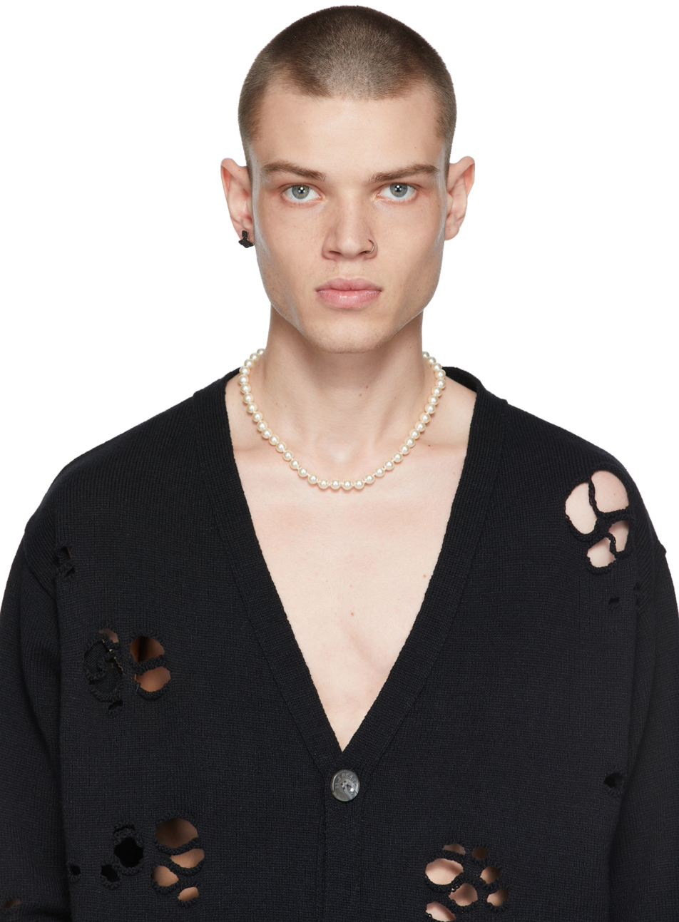 Vivienne westwood pearl spaceship necklace discount