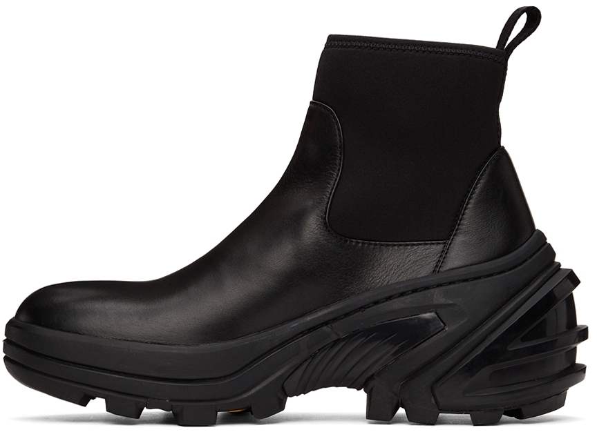 1017 ALYX 9SM Black Mid Boot SKX Chelsea Boots