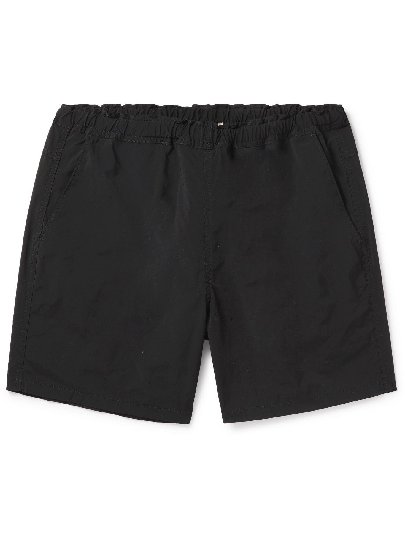 REMI RELIEF - BRIEFING Shell Drawstring Shorts - Black Remi Relief