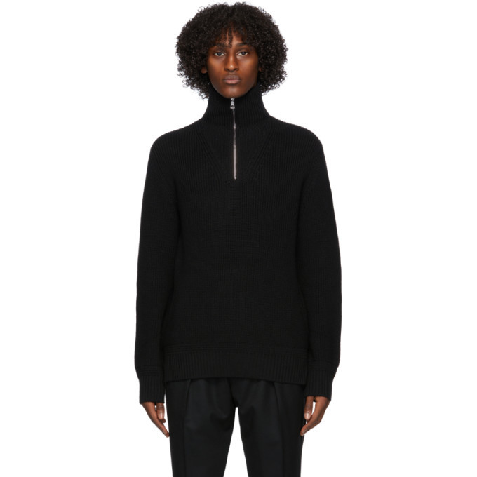 half zip turtleneck
