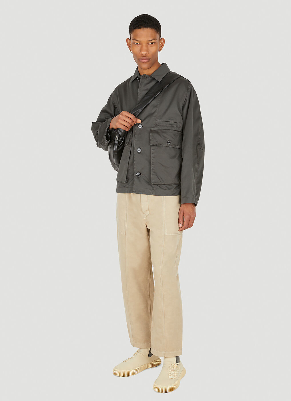 Fatigue Pants in Beige Lemaire