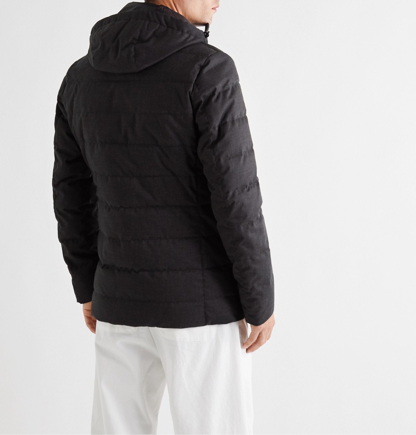 Herno Laminar - Quilted Tech-Flannel 