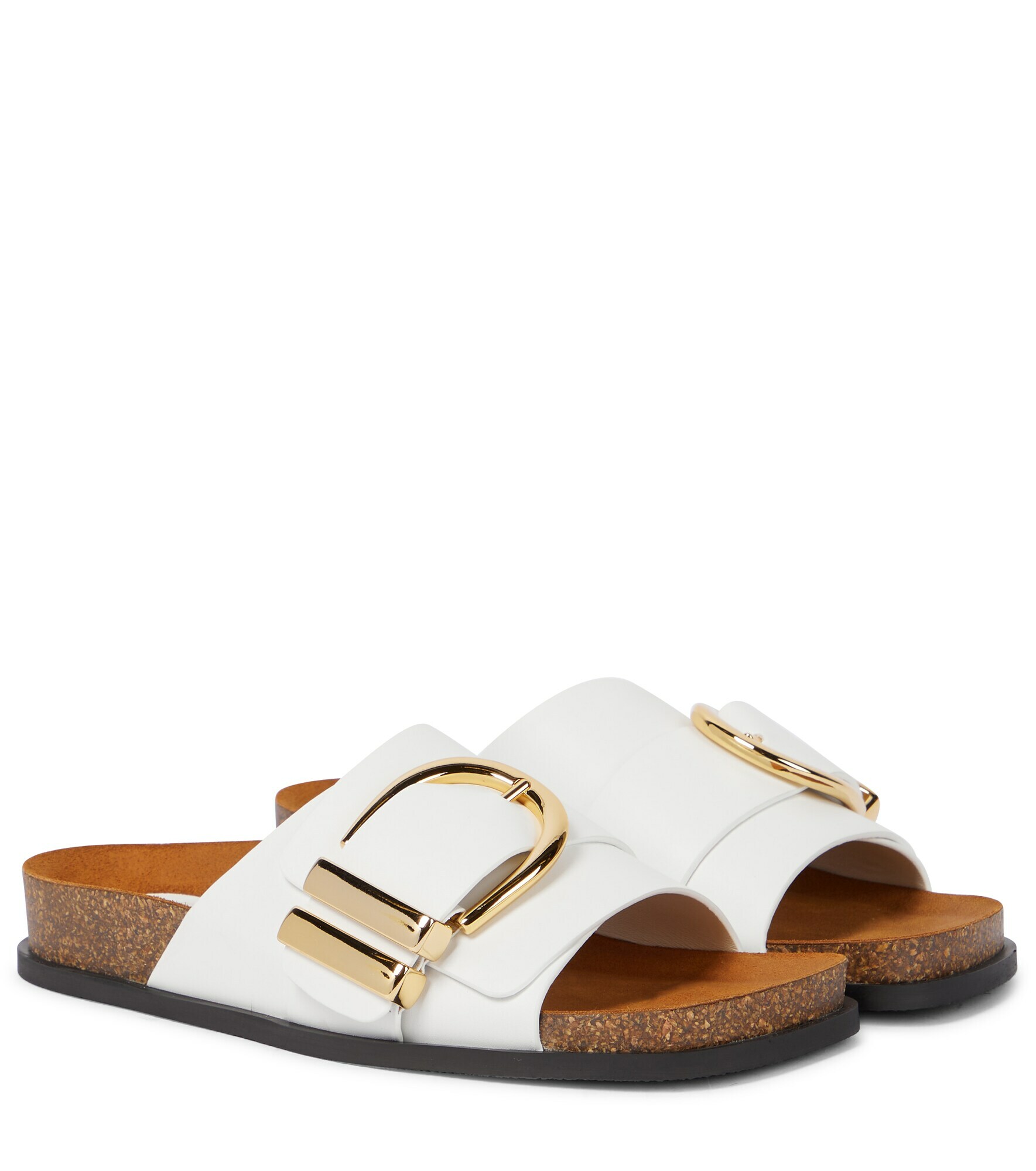 Khaite - Thompson leather sandals Khaite