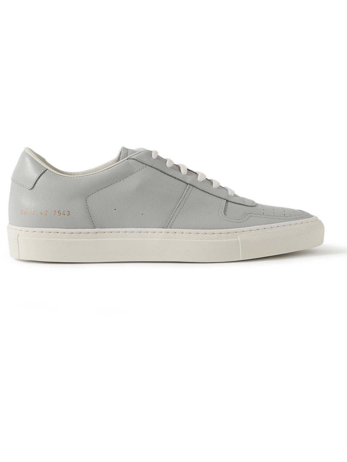 Common Projects - BBall Leather Sneakers - Gray Common Projects