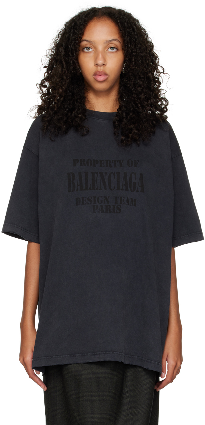 Balenciaga Black Property T-Shirt Balenciaga