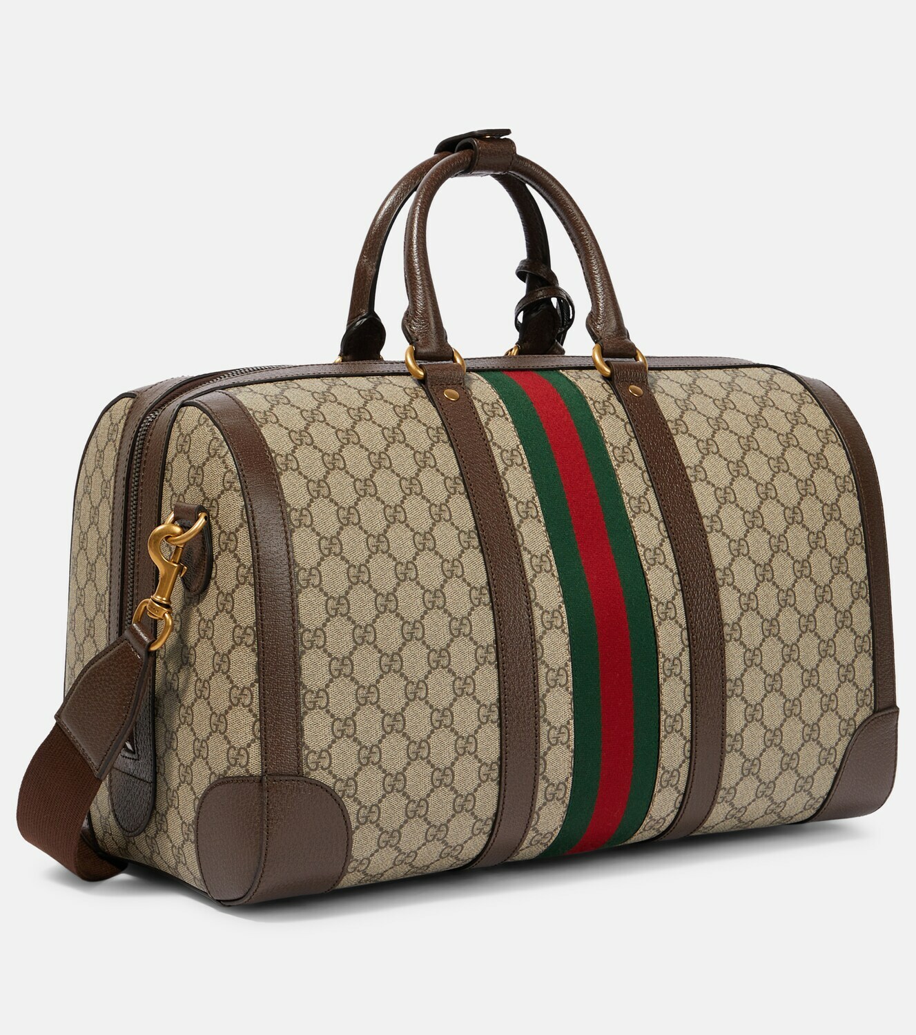 Gucci - Gucci Savoy Medium Canvas Duffel Bag Gucci