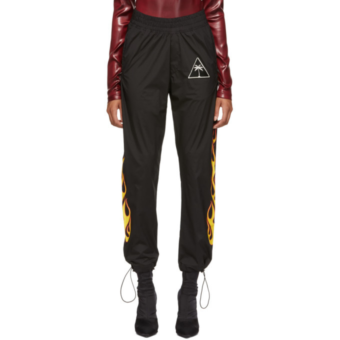 palm angels flame track pants