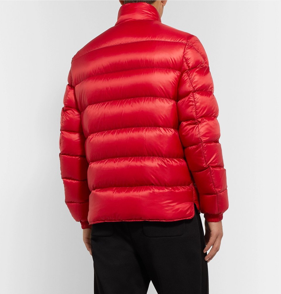 Moncler - Piriac Slim-Fit Quilted Shell Down Jacket - Red Moncler