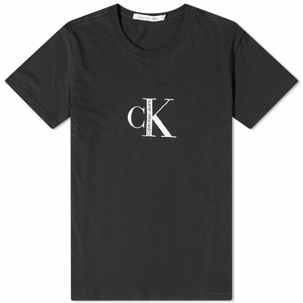 Calvin Klein Men's Institutional T-Shirt in Black Calvin Klein
