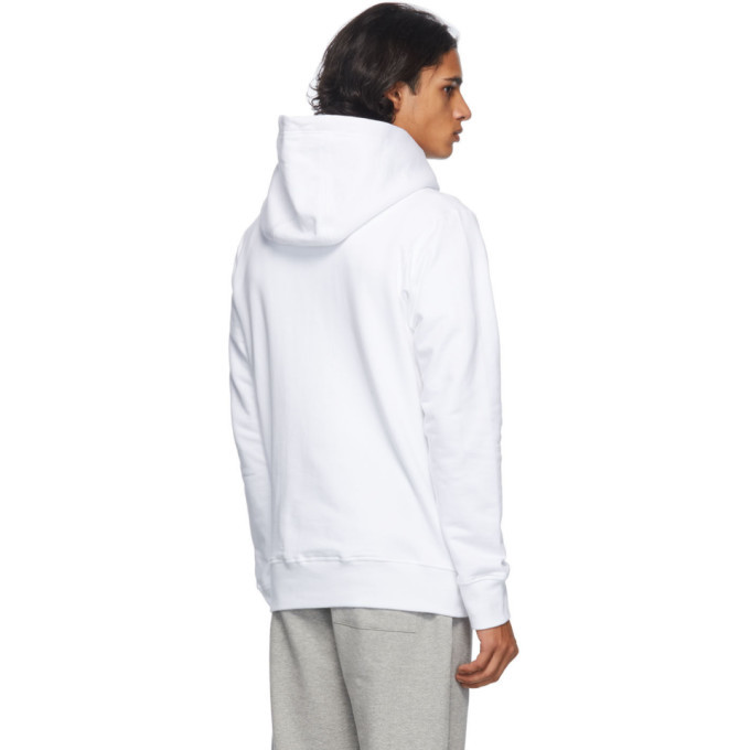 Casablanca White Idealiste Hoodie Casablanca