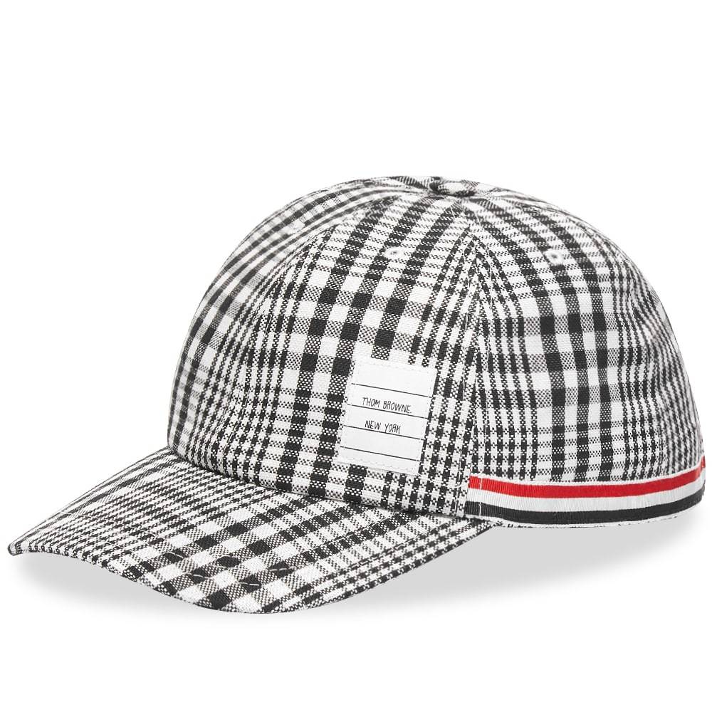 Thom Browne Checked Baseball Cap Thom Browne