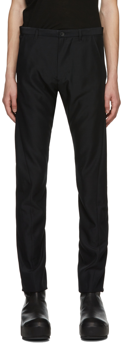 Julius Black Rayon Trousers Julius