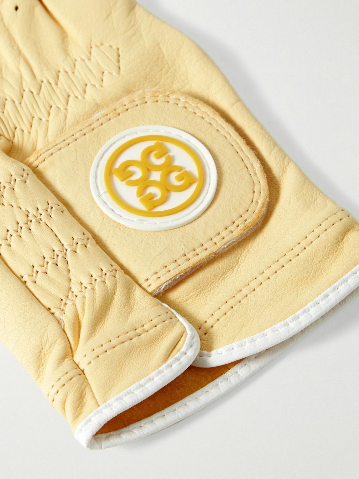 G/FORE - Seasonal Perforated Leather Golf Glove - Yellow G/FORE