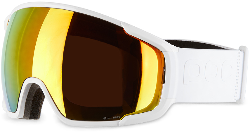 poc white goggles