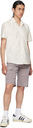 032c White & Grey Topos Short Sleeve Shirt