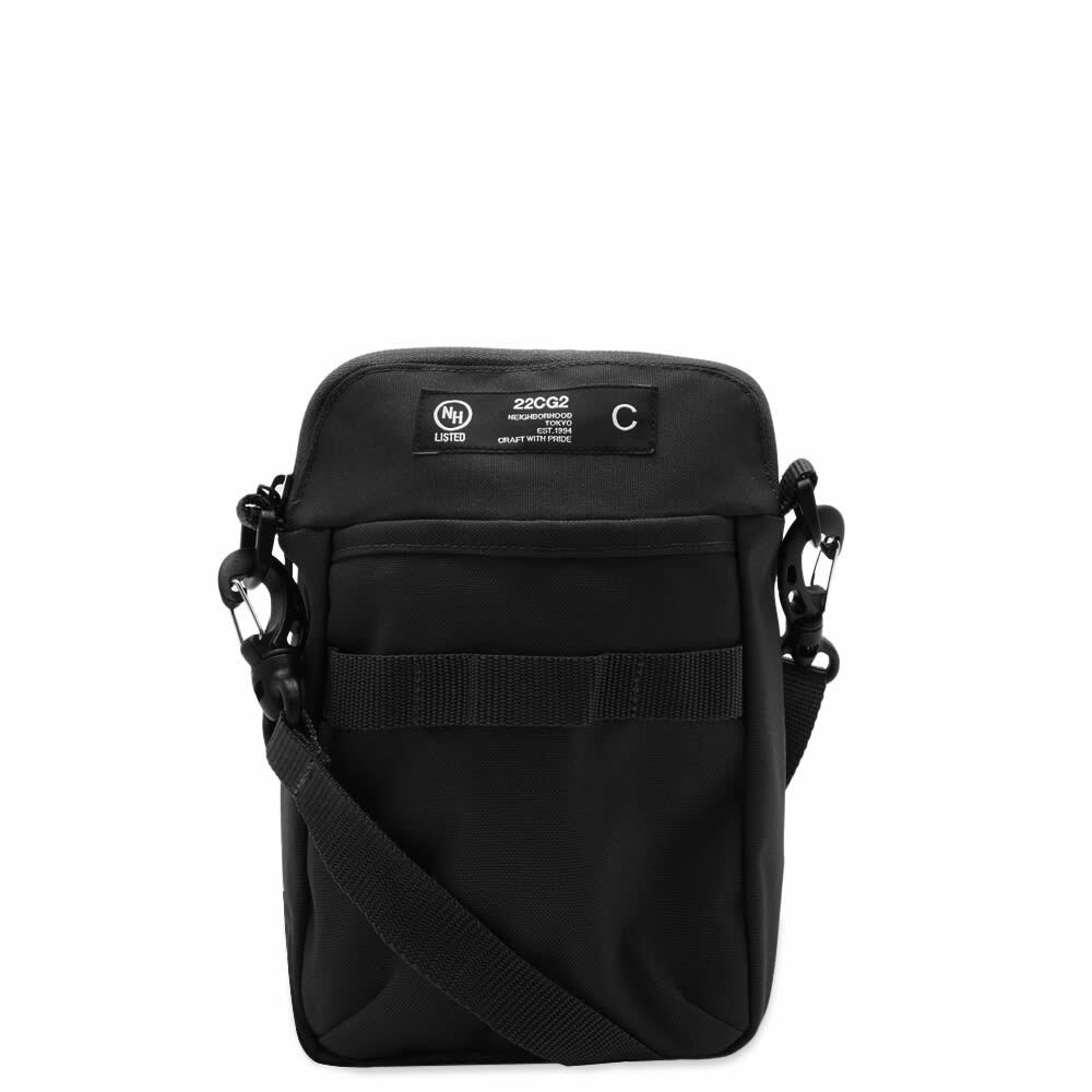 Neighborhood Men's Shoulder Pouch Bag in Black Neighborhood