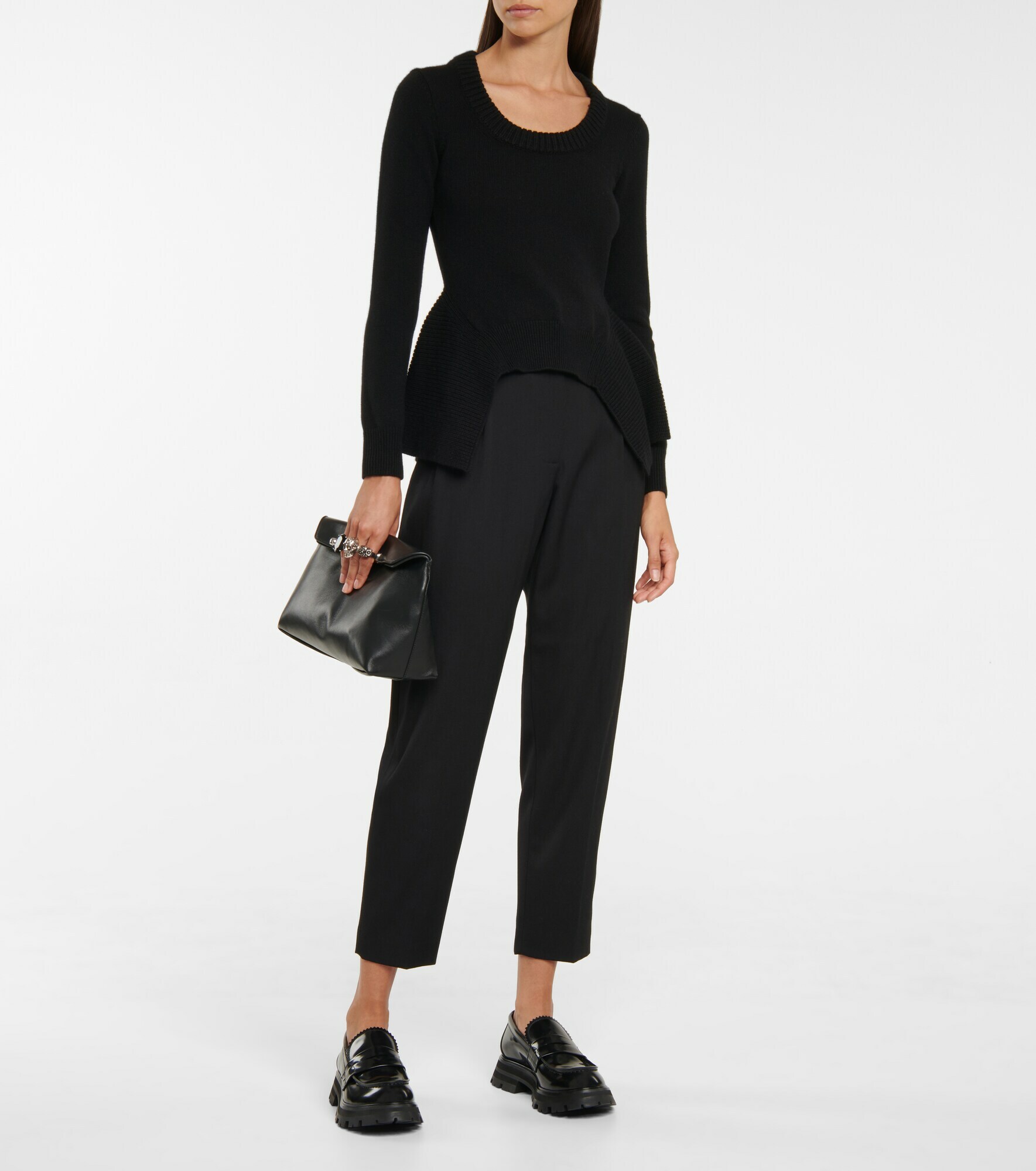 alexander mcqueen loafers womens