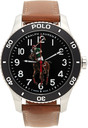 Polo Ralph Lauren Brown & Black 'The Polo' 42mm Watch