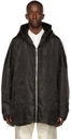 Rick Owens Black Nylon & Polyester Jacket