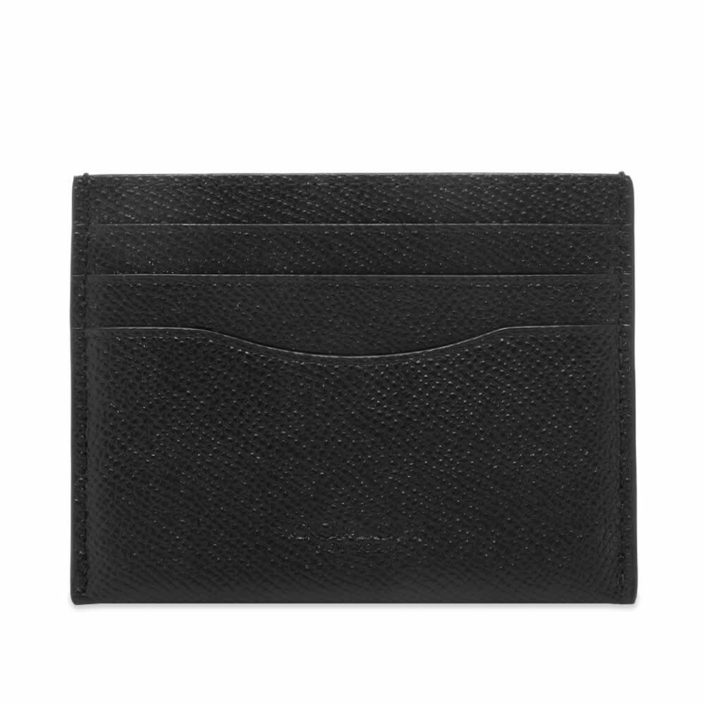 Coach Men's Leather Card Holder in Black Coach