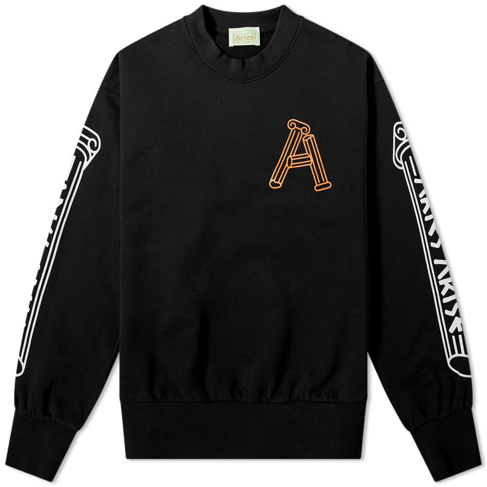 Aries Greek Column Crew Sweat ARIES