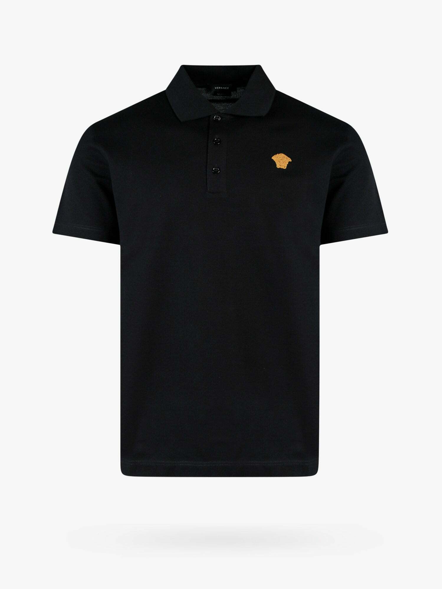 Versace Polo Shirt Black Mens Versace