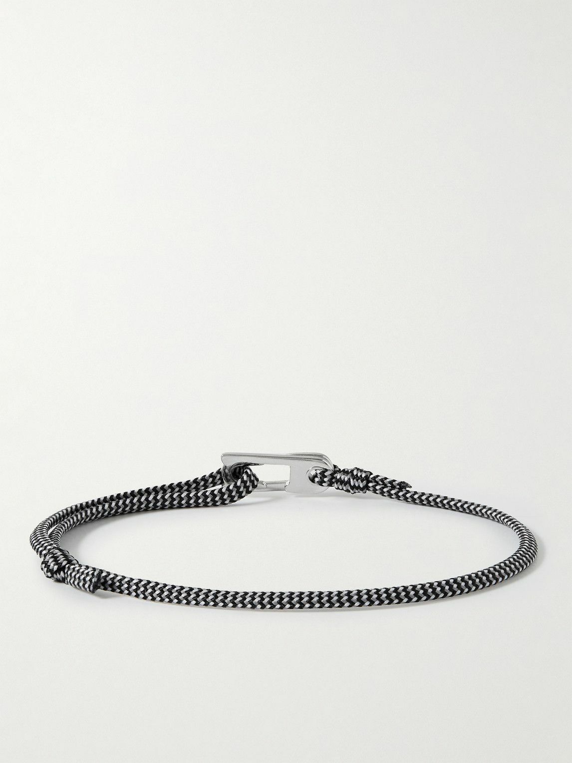 Miansai - Annex Silver and Cord Bracelet Miansai