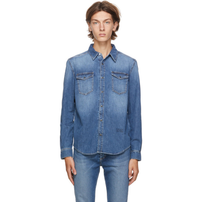 givenchy denim shirt