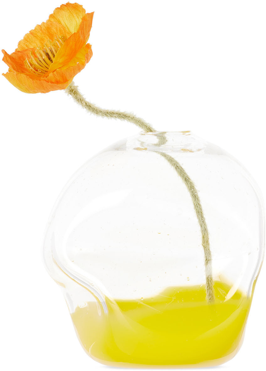 Photo: GOODBEAST Yellow Splash Bottom Softies Vase