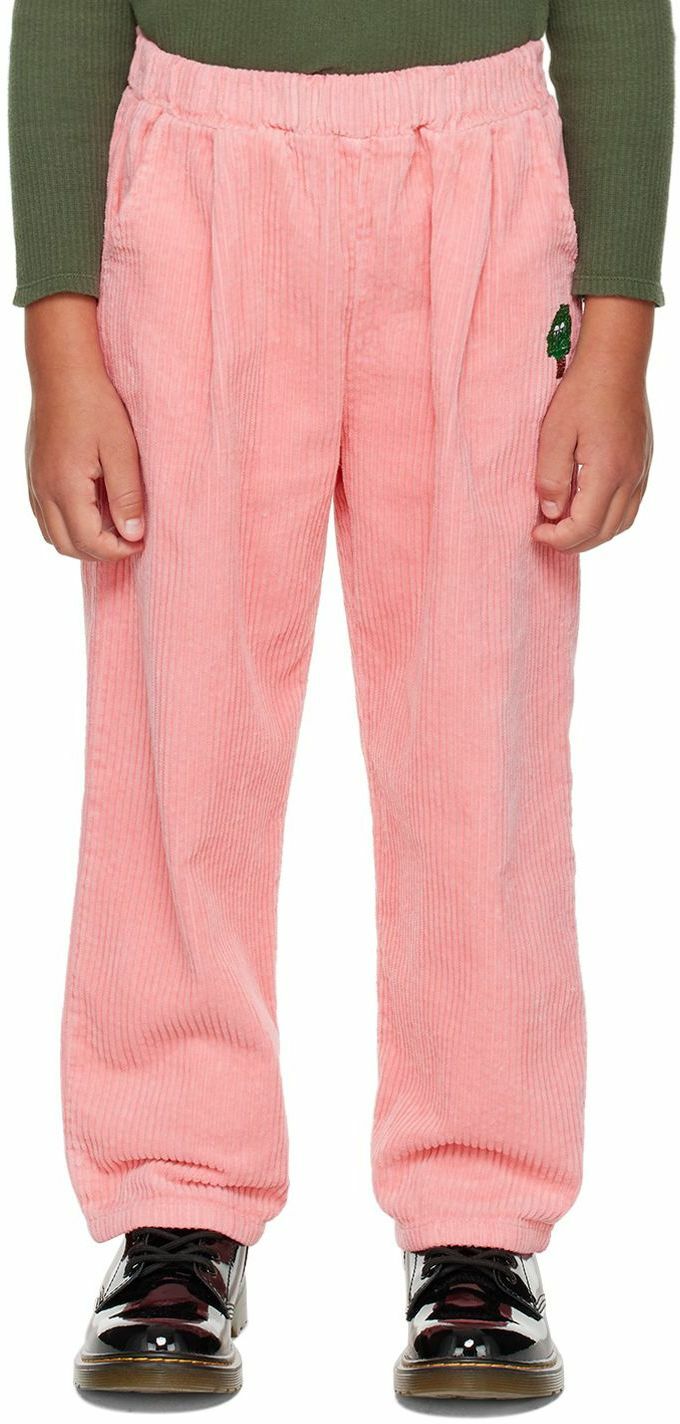 Photo: The Campamento Kids Pink Corduroy Trousers