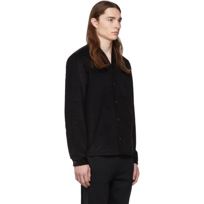 Prada Black Corduroy Shirt Prada