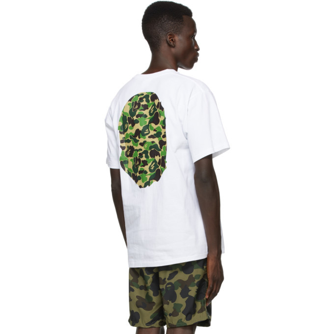 bape white camo