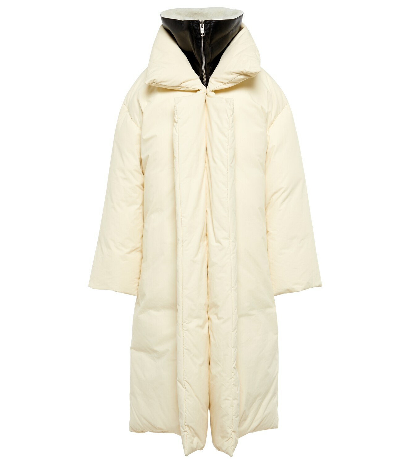 Givenchy Cotton and leather down coat Givenchy
