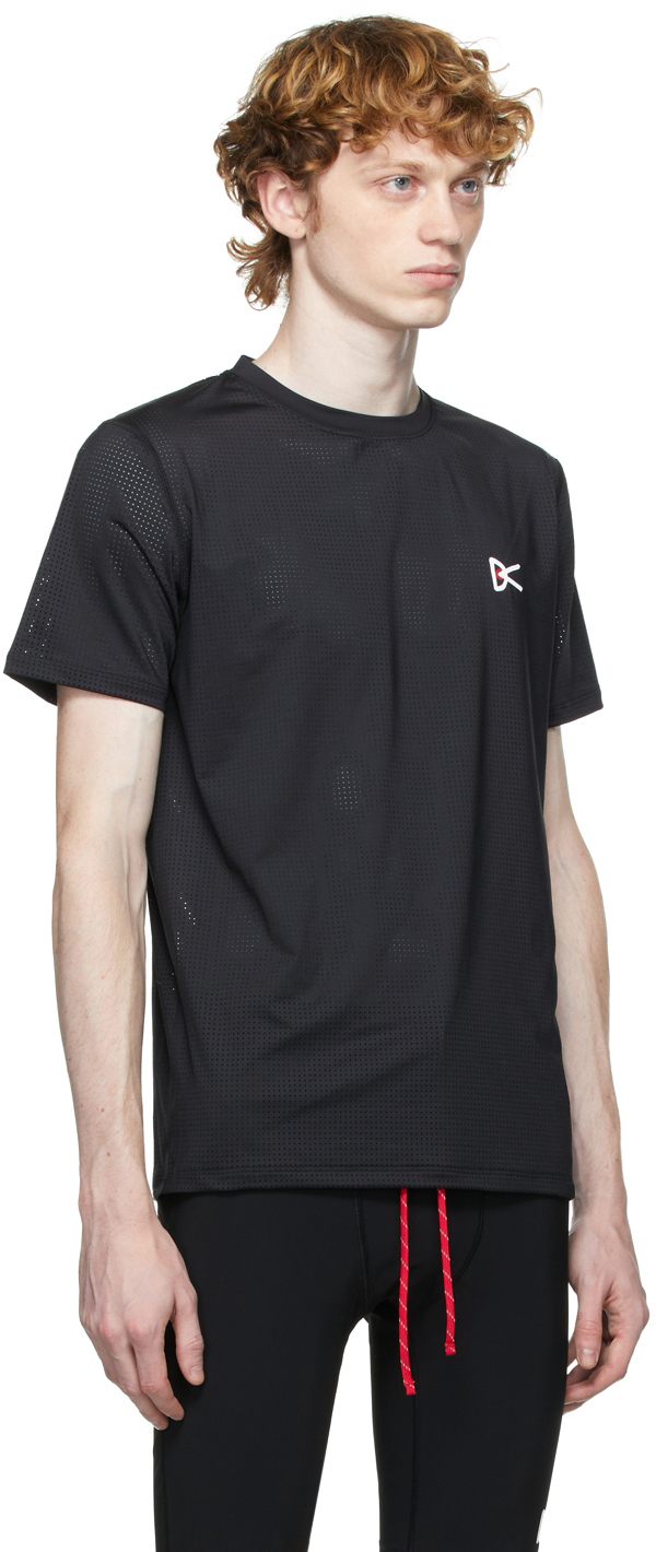 District Vision Black Mesh Peace-Tech T-Shirt District Vision