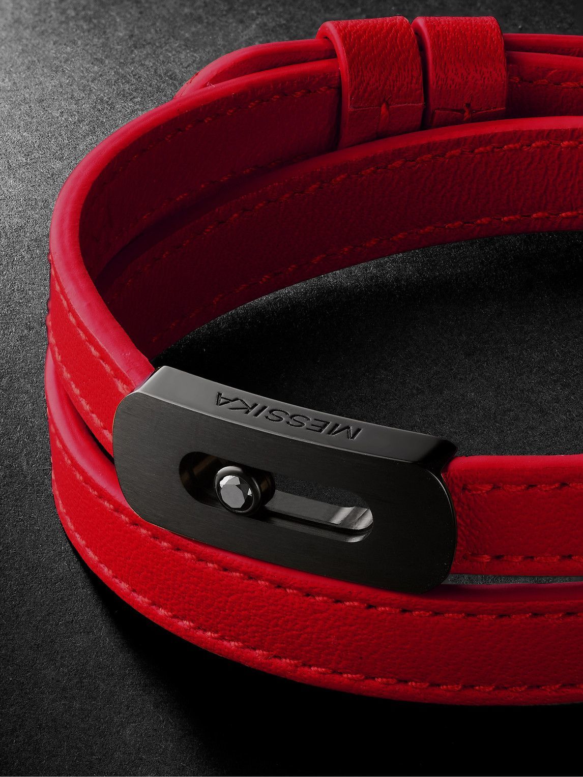 Messika leather bracelet Clearance