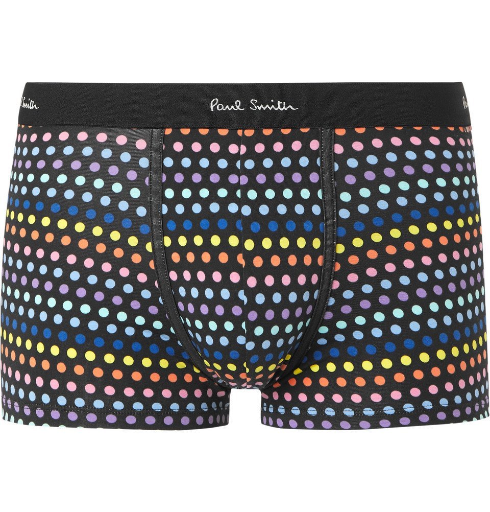 polka dot boxer shorts