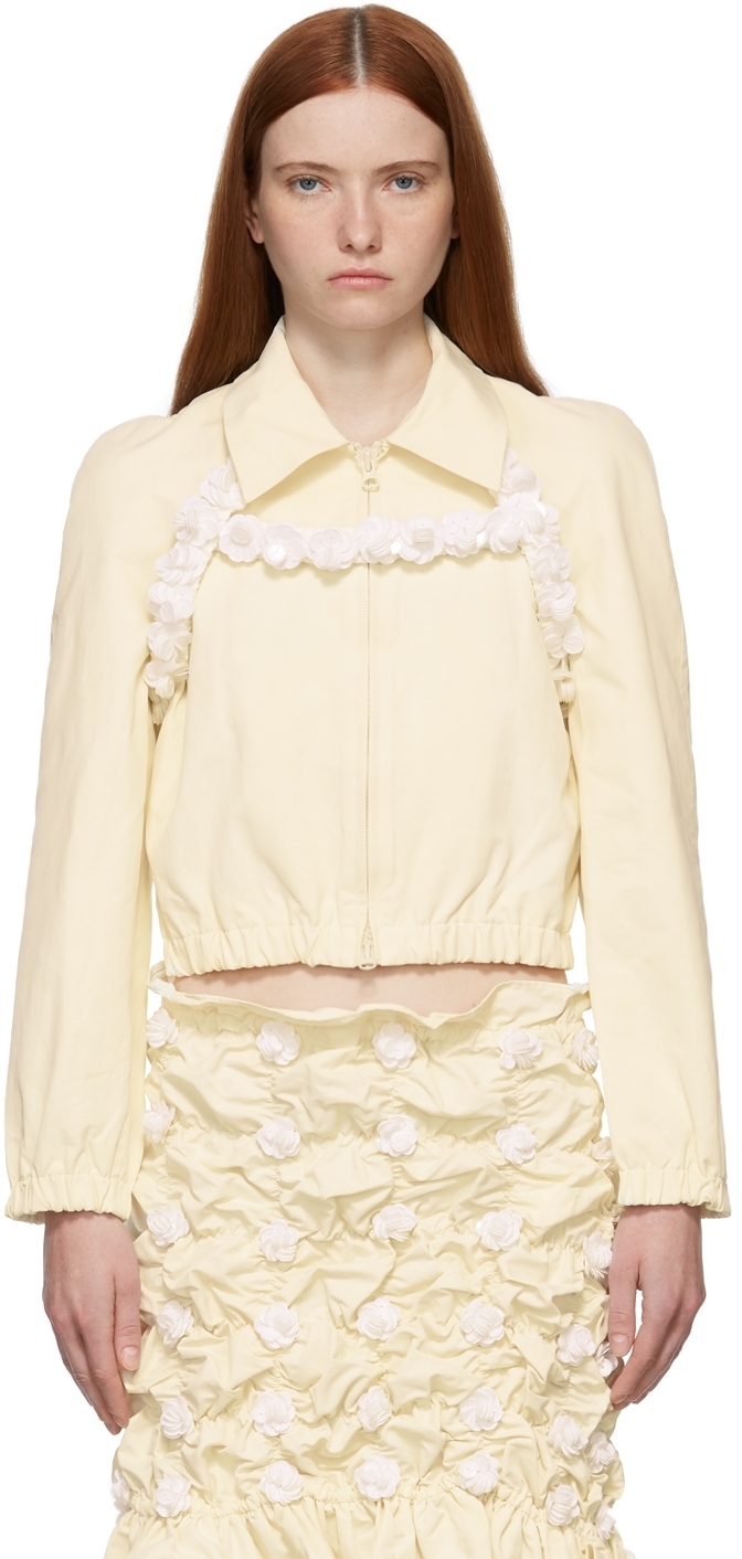 off white sports jacket