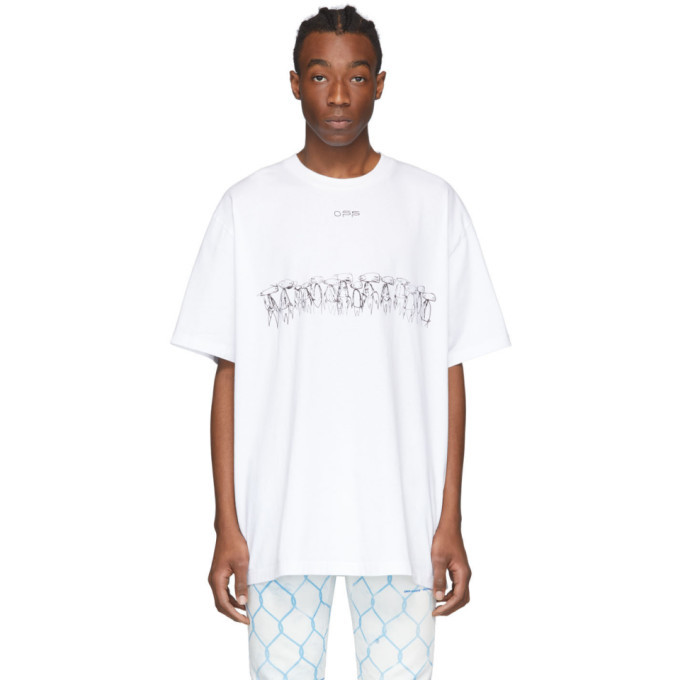 off white futura atoms tee